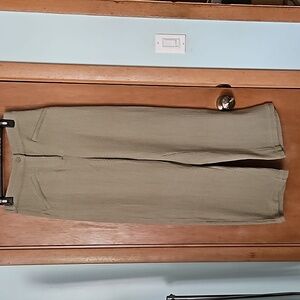 Free People Sage Green Waffle Knit On a Cloud Pants sz Small